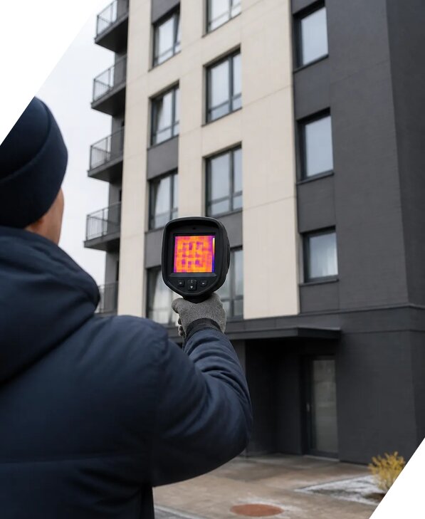 Тепловизионное обследование зданий в Одинцове от 5178 р. | ЭкспертизаРоссия