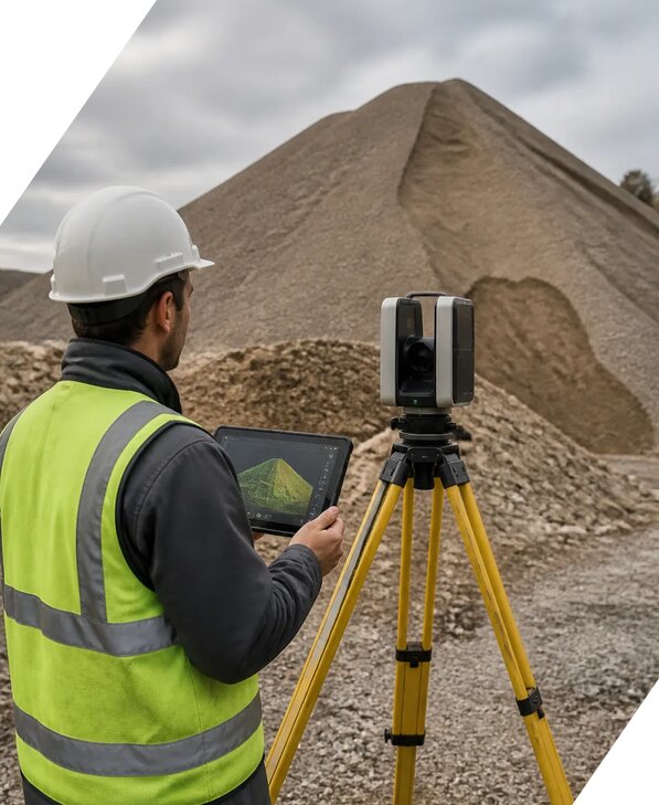 Лазерное 3D сканирование насыпей в Одинцове от 15534 р. | ЭкспертизаРоссия